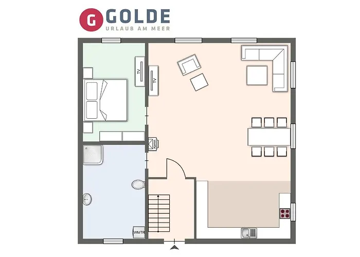 Reetdachhaus Sandhus Reetdachhaus Sandhus Bug Vakantiehuis *